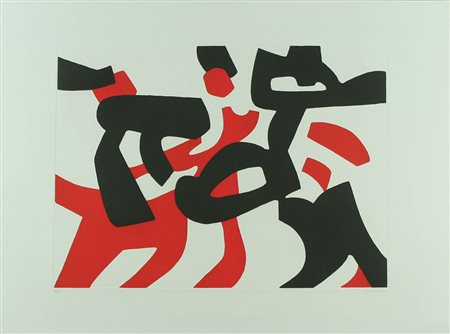 Carla Accardi acquaforte acquatinta senza titolo, cm 60x80 F.to in b a dx...