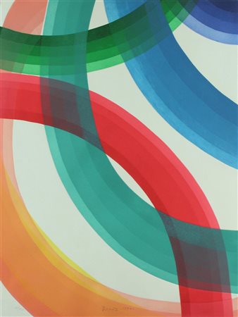 Piero Dorazio acquatinta, 1994 senza titolo, cm 60x80 F.to e datato in b al...