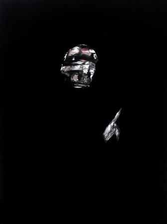 Lorenzo Puglisi olio su tela "Ritratto 020915", cm 80x60 F.to datato e...