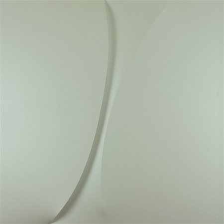 Giuseppe Amadio olio su tela estroflessa, 2010 "Maqeo", cm 100x100 F.to e...