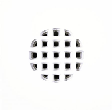 VANNA NICOLOTTI 1929 Piccolo Mandala, 2014 Tela dipinta intagliata e...