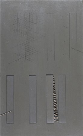 GIOVANNI CAMPUS 1929 Senza titolo, anni '70/'80 Assemblaggio, pittura, corde...