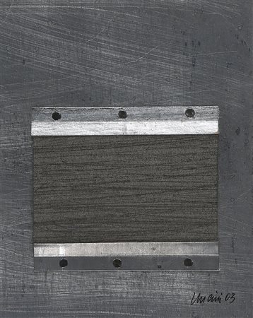 GIUSEPPE UNCINI 1928 - 2008 Senza titolo, 2003 Legno e ferro applicati su...