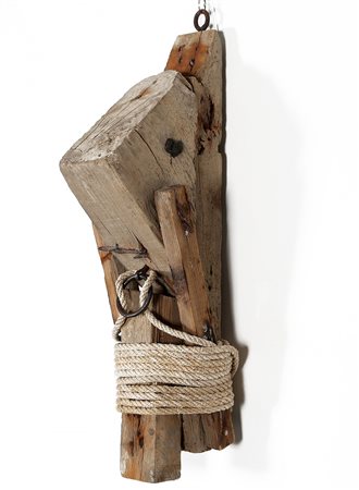 CLAUDIO CINTOLI 1935 - 1978 Senza titolo, 1963 Assemblaggio, scultura in...