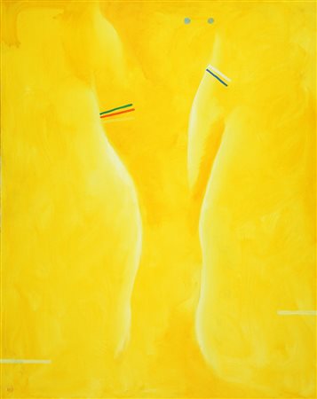 VALENTINO VAGO 1931 T57 Olio su tela, cm. 92 x 73 Firmato sul retro Prov....