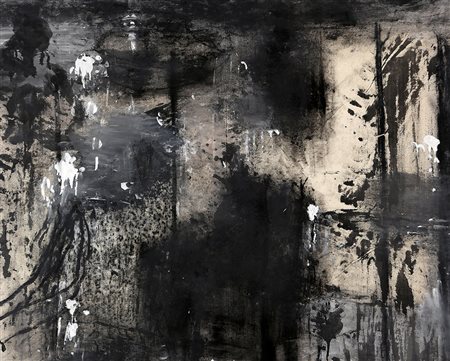 ARCANGELO 1956 Sannio, 1988 Tecnica mista su tela, cm. 84 x 104 Firmato e...