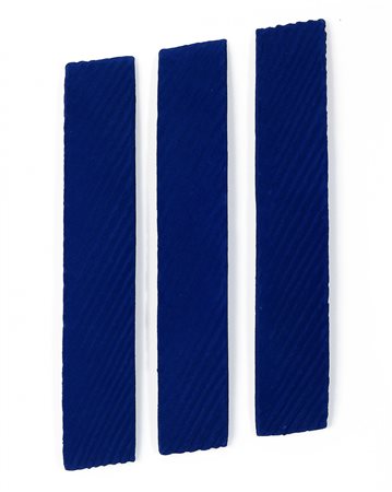 PINO PINELLI 1938 Pittura BL, 2002 Pittura su 3 elementi, cm. 64 x 11 cadauno...