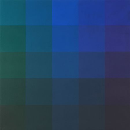 JORRIT TORNQUIST 1938 Opus 473, 1973 Acrilico su tela, cm. 100 x 100 Firmato...