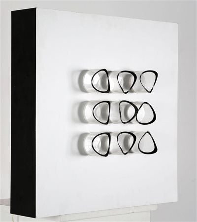 HUGO DEMARCO 1932 - 1995 Relief à cylindres transformables, 1972...