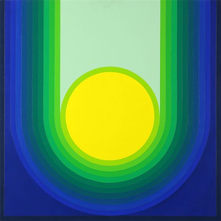 HORACIO GARCIA ROSSI 1929 - 2012 U, 1978 Acrilico su tela, cm. 80 x 80...