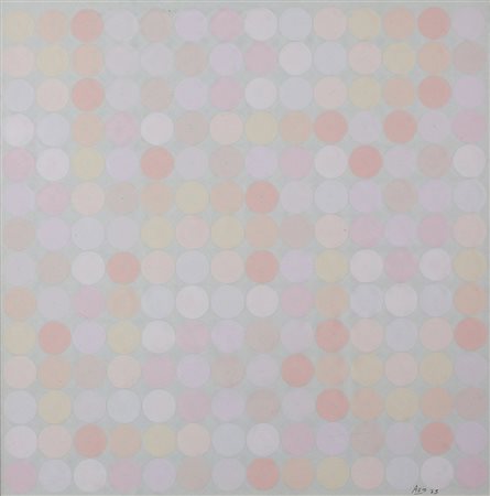 ANTONIO ASIS 1932 Senza titolo, 1973 Acrilico su cartone, cm. 29 x 29 Firmato...