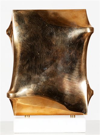 AGOSTINO BONALUMI 1935 - 2013 Senza titolo, 1990 Scultura in bronzo lucidato...