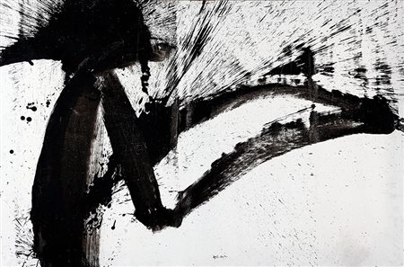 TSAI HSIA LING 1936 Senza titolo, 1958 Olio su tela, cm. 100 x 150 Firmato e...