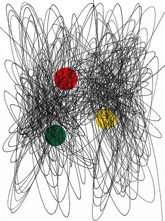 ROBERTO CRIPPA 1921 - 1972 Spirale, 1950 Olio su tela, cm. 80 x 60 Firmato e...