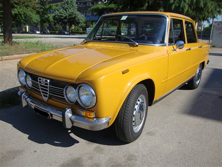 ALFA ROMEO GIULIA SUPER 1600 DEL 1975, ISCR.ASI
