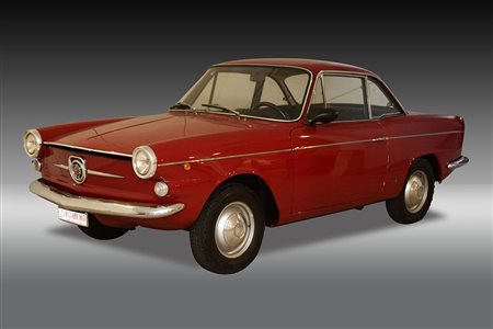 COPPIA DI FIAT 600 VIGNALE: CABRIO BIANCA 1963 ASI E COUPE’ ROSSA 1963 CRS