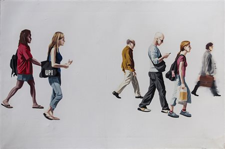 CORRADO ZENI (1967)I dormienti e i morti non sono che figure dipinte, 2005...