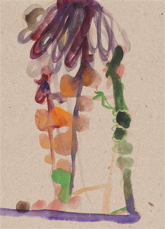 MARCO CINGOLANI (1961)Senza Titolo, 2010 Acquerello su cartaCm 20x15Firma al...