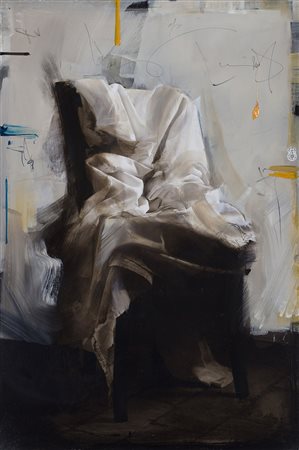 GIOVANNI SESIA (1955)Senza Titolo Fotografia e tecnica mista su tavolaCm...