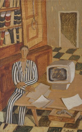 ALBERTO GALLERATI (1945)I dubbi sul futuro del giovane commercialista S. P....