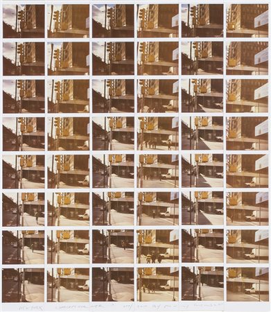 MAURIZIO GALIMBERTI (1956)New York "Harlem Corner", 2010 Mosaico di...