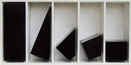 MARCELLO MORANDINI (1940)13/1966 (Parallelepipedo caduta), 1966 Scultura in...
