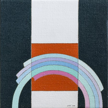 EUGENIO CARMI (1920-2016)Piccola immaginazione, 2008 Acrilici su tela di...