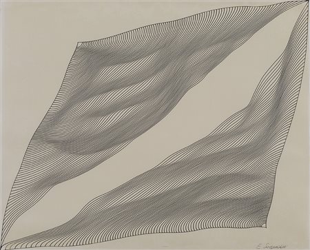 EVA SORENSEN (1940)Senza Titolo China su cartaCm 26,7x32,7Firma al...