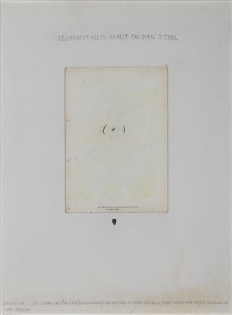 ERIK DIETMAN (1937-2002)Lezards Et Klein Kunst Pa Outil O' Tool, 1973 Tecnica...