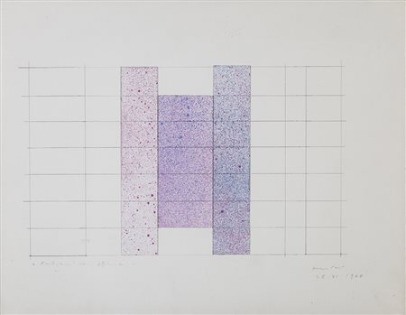 RODOLFO ARICO' (1930-2002)Senza Titolo, 1970 Tecnica mista e collage su...