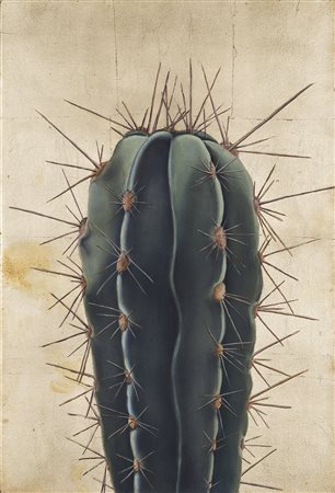 GUGLIELMO ASCHIERI (1955)Senza Titolo Tecnica mista e foglia oro su carta...