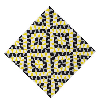 MASSIMO SALVADORI (1960)L63A3, 2016 Acrilici su tela romboidaleLato Cm...