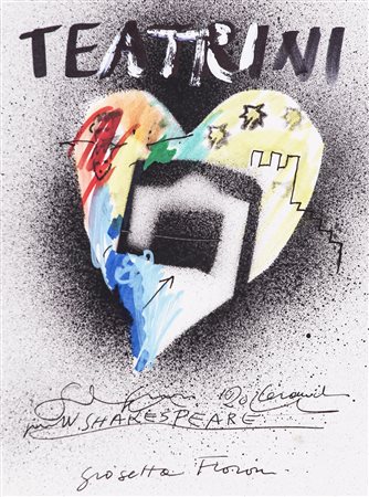 GIOSETTA FIORONI (1932)Teatrini Spary e tecnica mista su cartoncinoCm...