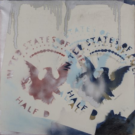 FRANCO ANGELI (1935-1988)Senza Titolo, '70 Acrilici e spray su telaCm...