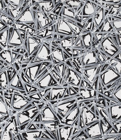 GIOVANNI ASDRUBALI (1955)Foyo Idini, 2012 Olio su telaCm 72x62x2,5Firma,...