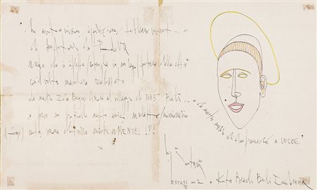 LUIGI ONTANI (1943)Progetto Fontana S. Antonio a Padova, 1982 Tecnica mista...