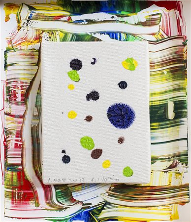 SADAHARU HORIO (1939)Work, 2013 Acrilici su tela applicata su tavola...