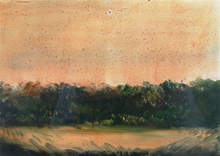 ANNIGONI PIETRO (Milano 1910 - Firenze 1988) "Paesaggio" Olio su tavola cm....