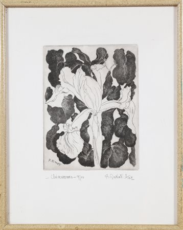 DOVATI FUSI ALMINA (1908 - 1992) Chiaro e scuro. 1961. Acquaforte. Cm 14,00 x...