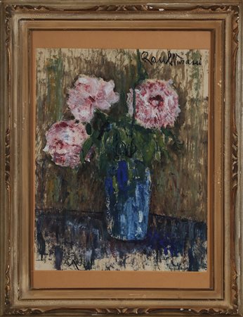 VIVIANI RAUL (1883 - 1965) Senza titolo. Olio su carta. Cm 48,00 x 62,00....