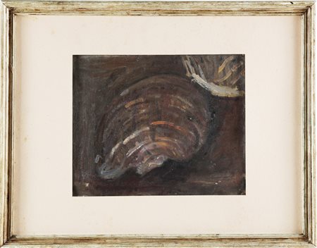 MARCUCCI MARIO (1910 - 1992) Senza titolo. Olio su cartoncino. Cm 31,00 x...