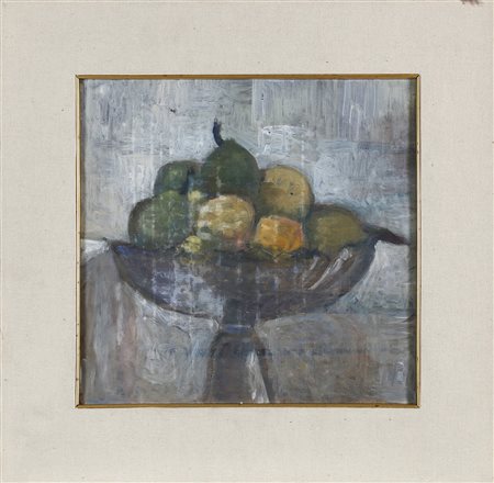 MARCUCCI MARIO (1910 - 1992) Natura morta. Olio su tela. Cm 30,00 x 30,00. La...