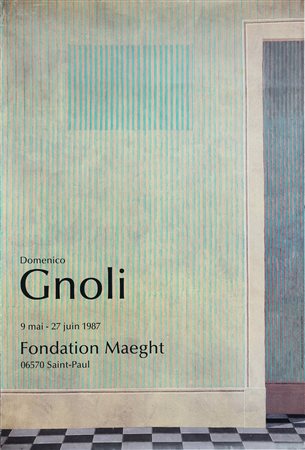 AUTORI VARI Lotto comprendente 8 opere. Poster. . 1) GNOLI DOMENICO (1933 -...