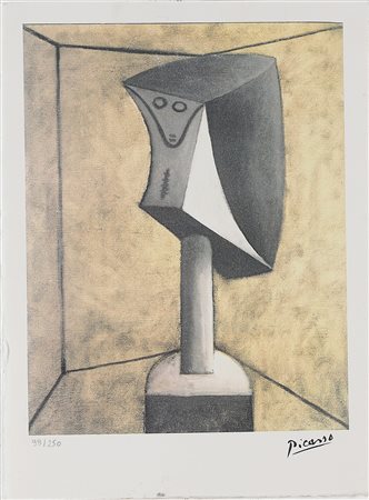 PICASSO PABLO (1881 - 1973) D'apres. Senza titolo. Litografia. Cm 28,00 x...