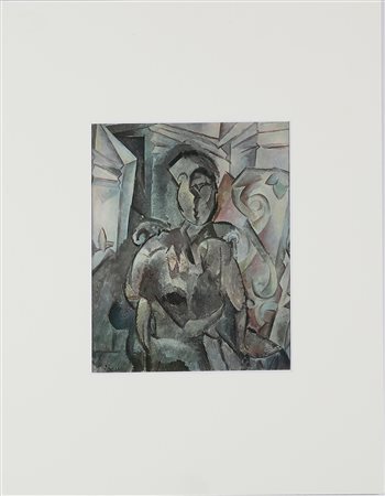 PICASSO PABLO (1881 - 1973) D'apres. Senza titolo. Litografia. Cm 15,50 x...