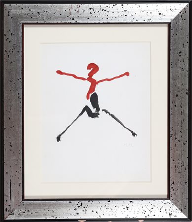 MARINI MARINO (1901 - 1980) La lettera X. offset a colori. Cm 23,00 x 30,00....