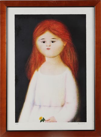 BUENO ANTONIO (1918 - 1985) Senza titolo. Litografia. Cm 50,00 x 70,00....