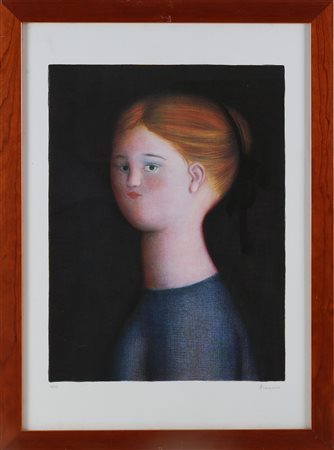 BUENO ANTONIO (1918 - 1985) Senza titolo. Litografia. Cm 50,00 x 70,00....