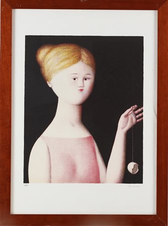 BUENO ANTONIO (1918 - 1985) Senza titolo. Litografia. Cm 50,00 x 70,00....