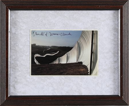 CHRISTO' (n. 1935) & JEANNE-CLAUDE (1935 - 2009) Running fence, Sonoma and...